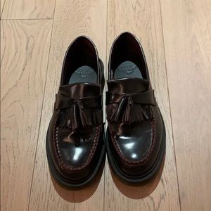 Dr. Martens Adrian tassel brown loafer womens 9.5